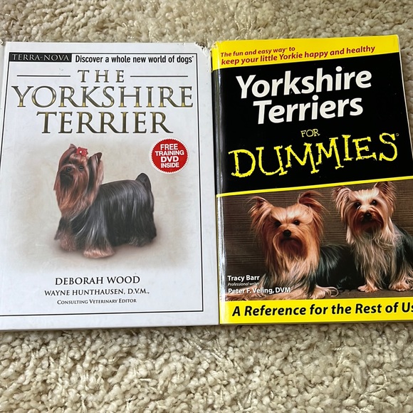 TWO Yorkshire Terrier Breed Care Manuals - Picture 1 of 12